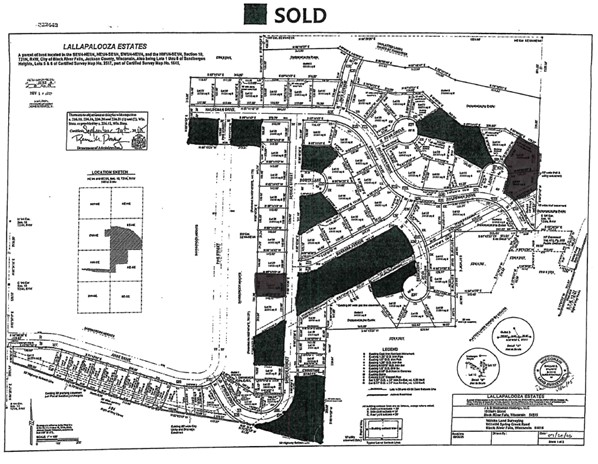 Lallapalooza Lot Map 11.13.2024